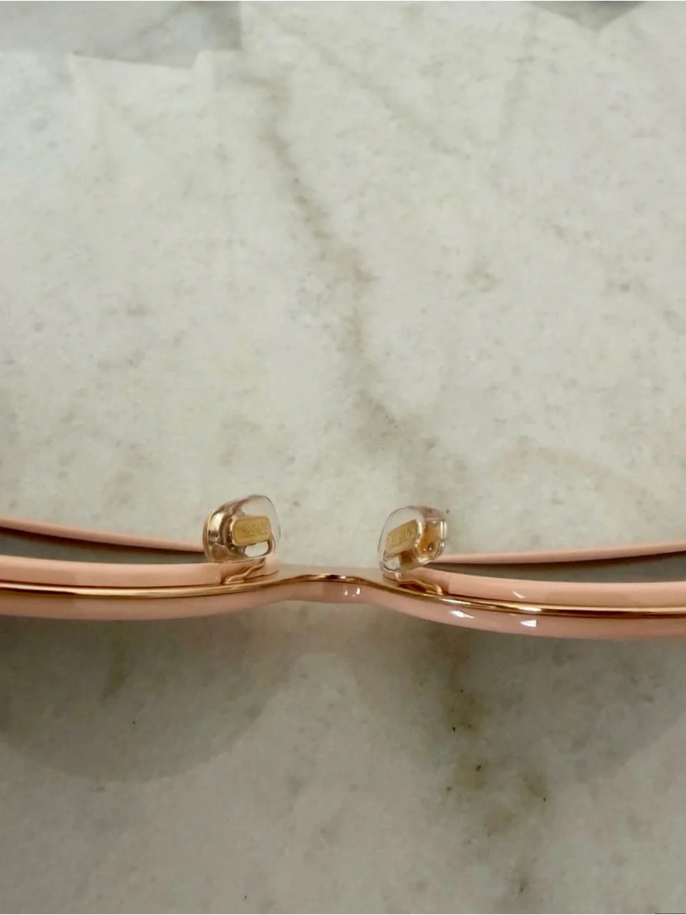 Versace Pink Cat-Eye Sunglasses with Gold Medusa Accents